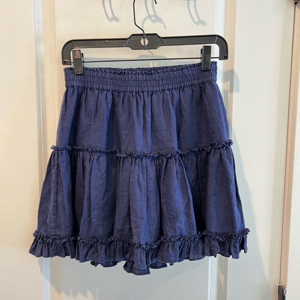 Hill House The Linen Paz Nap Skirt